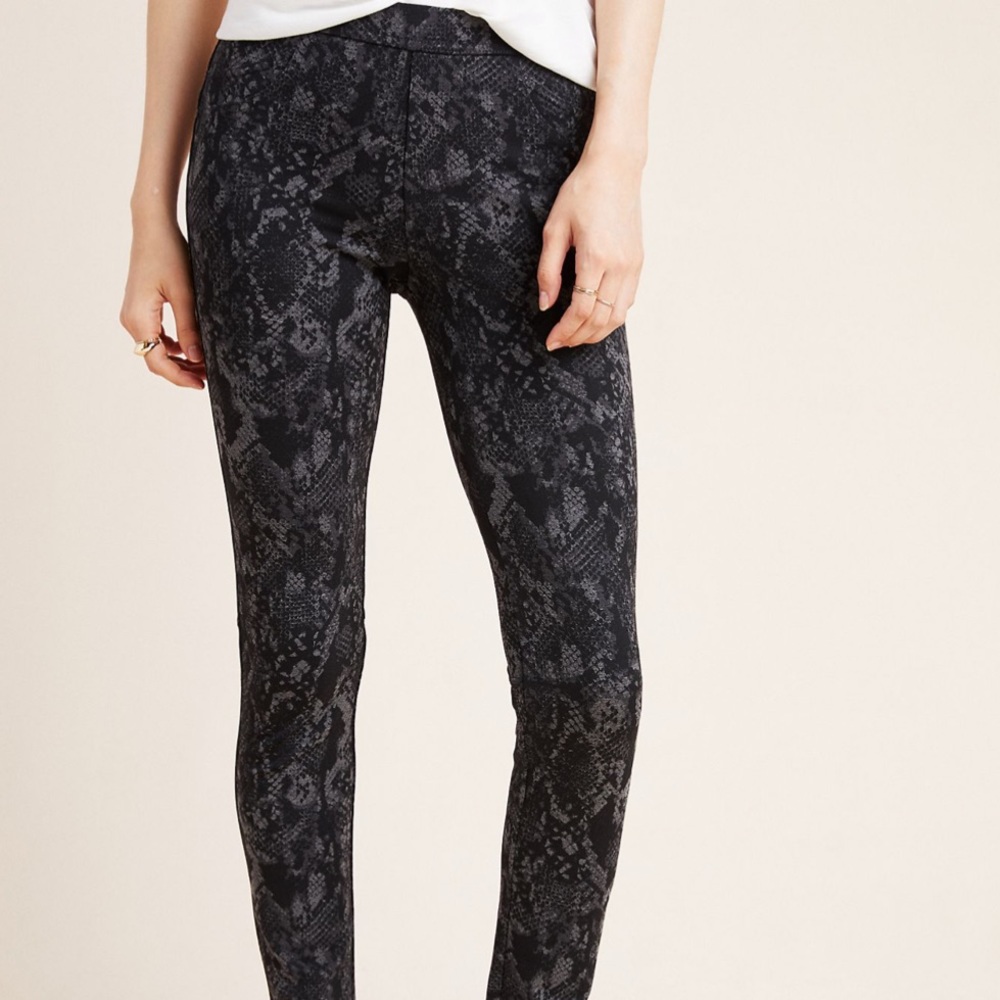 Anthropologie Sanctuary Snake-Printed Leggings - Picture 3 of 13